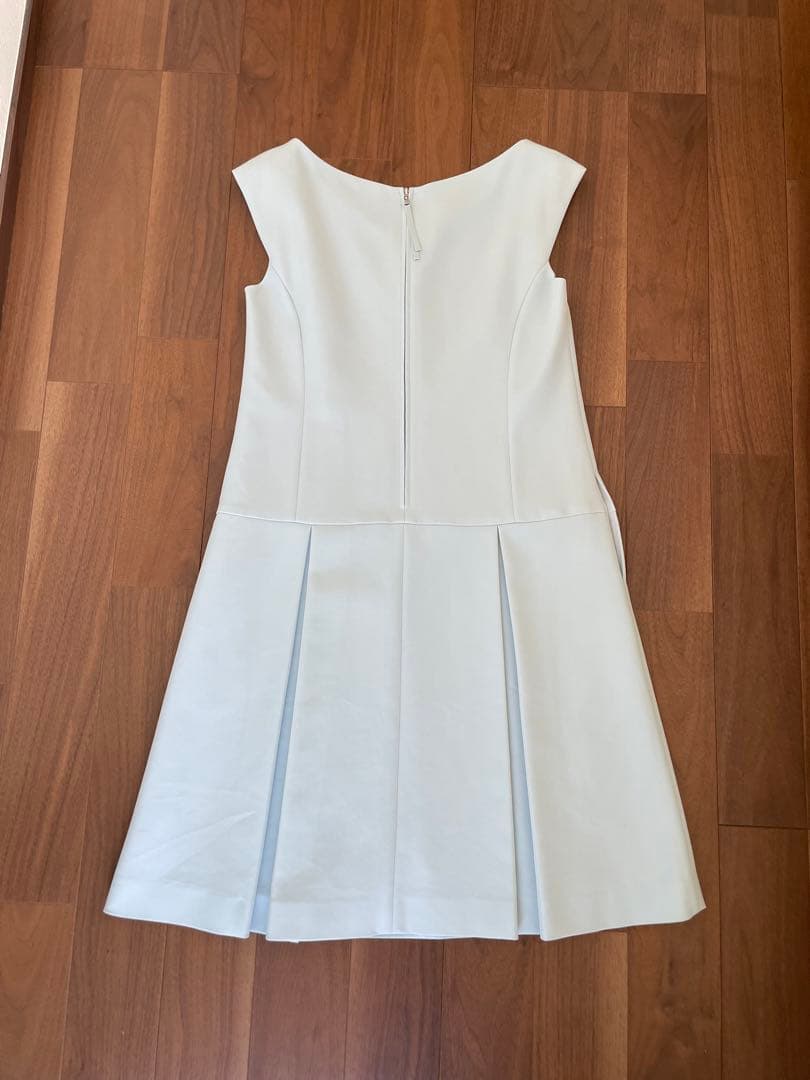 美品 FOXEY NEWYORK ワンピース 40 ソフィーブルー