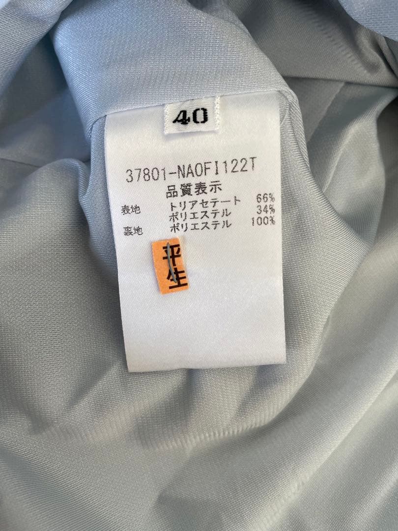 美品 FOXEY NEWYORK ワンピース 40 ソフィーブルー