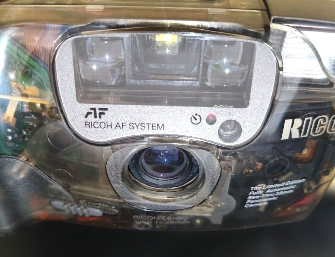 希少 RICOH FF-9SD Limited スケルトン 限定 フィルムカメラ