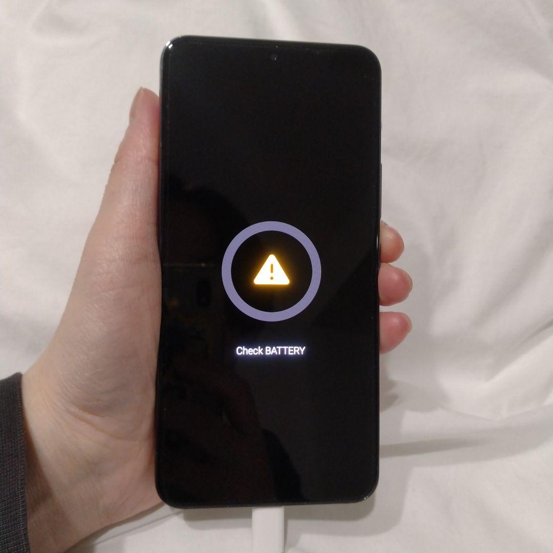 GALAXY　S22　SCG13 au　SIMフリー　バッテリーエラー有