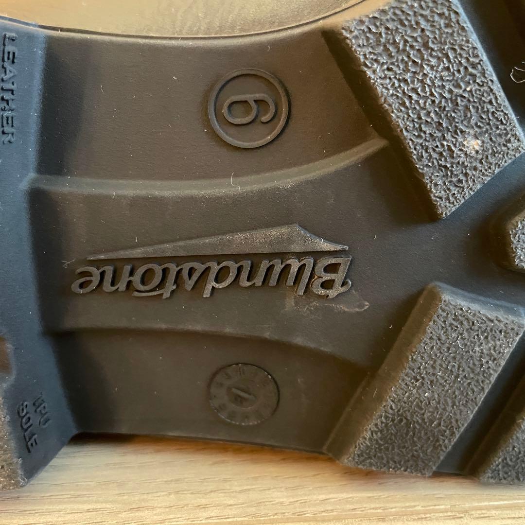 BLUNDSTONE黒 レザー サイドゴアブーツ