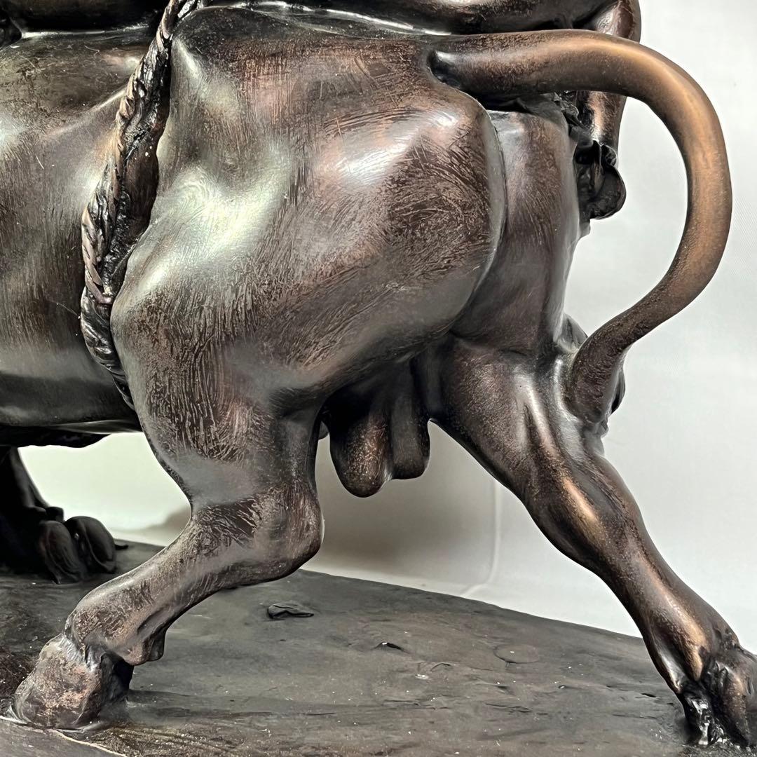 ブロンズ像 林良慶 ブロンズ エウロペの略奪 東京書芸館 約12Kg