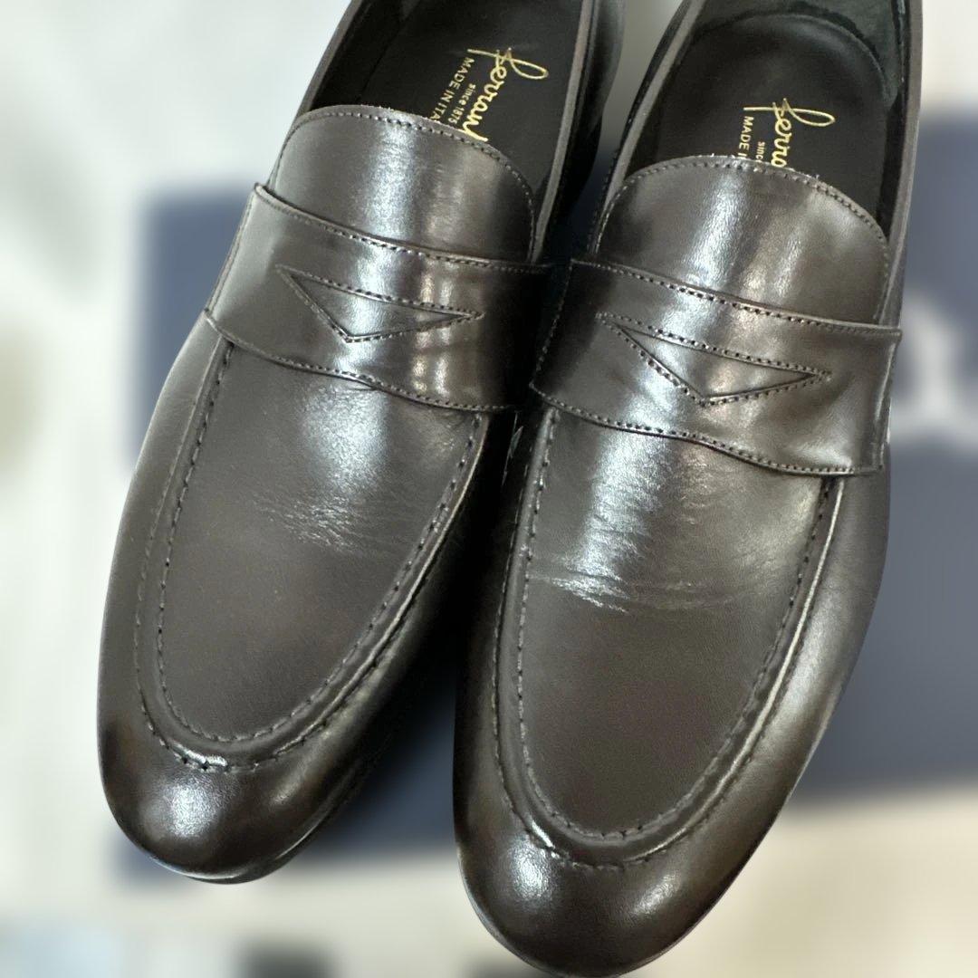 Ferrante ISEO ローファー ブラウン（7 1/2）