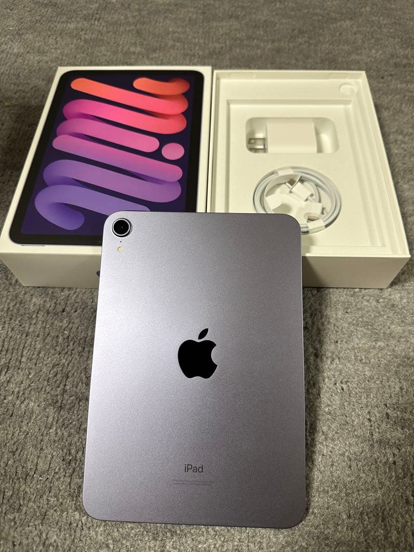 【美品】iPad mini 第6世代 64GB パープル