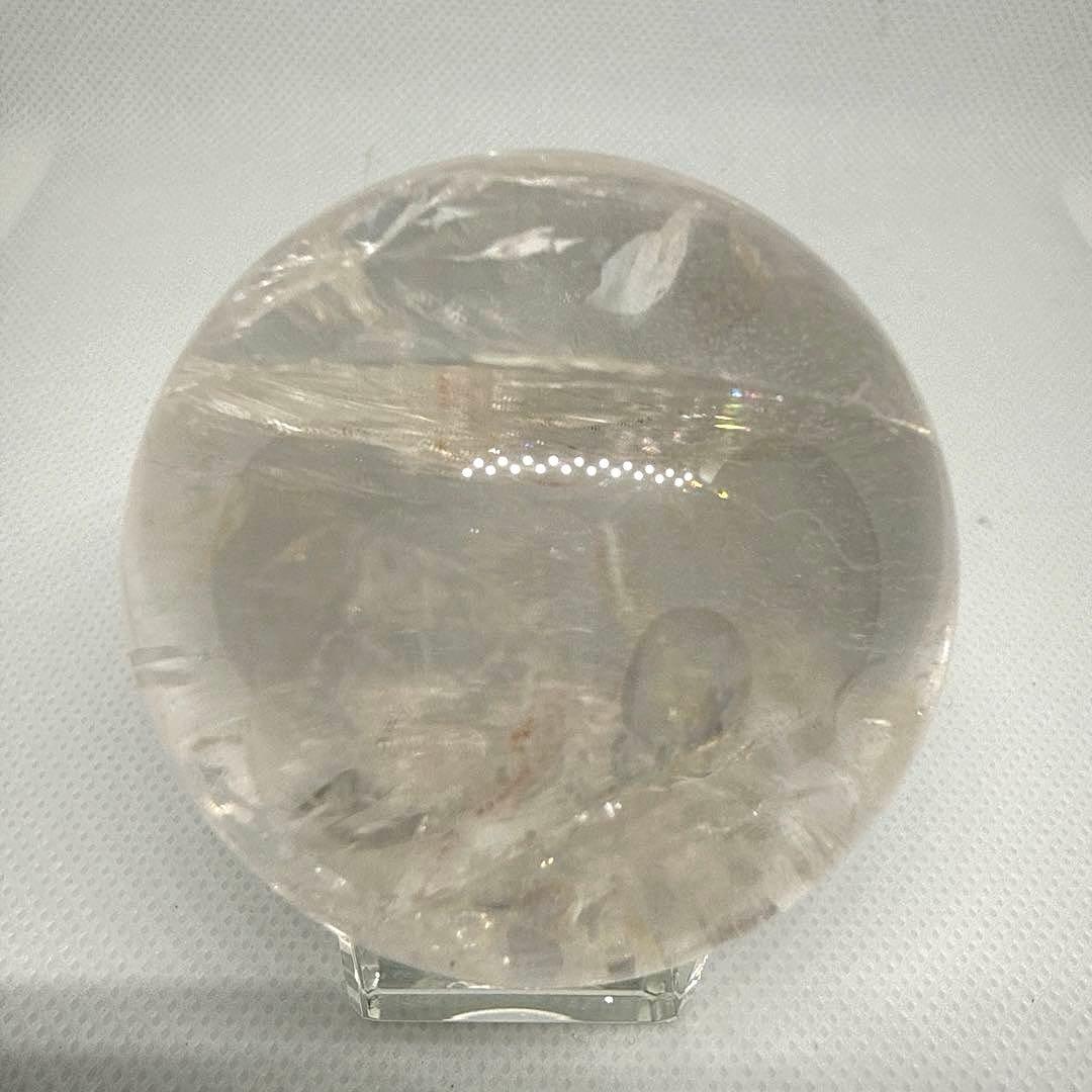 天然石　ピンクアゼツライト　スフィア　【ランダム台座セット】