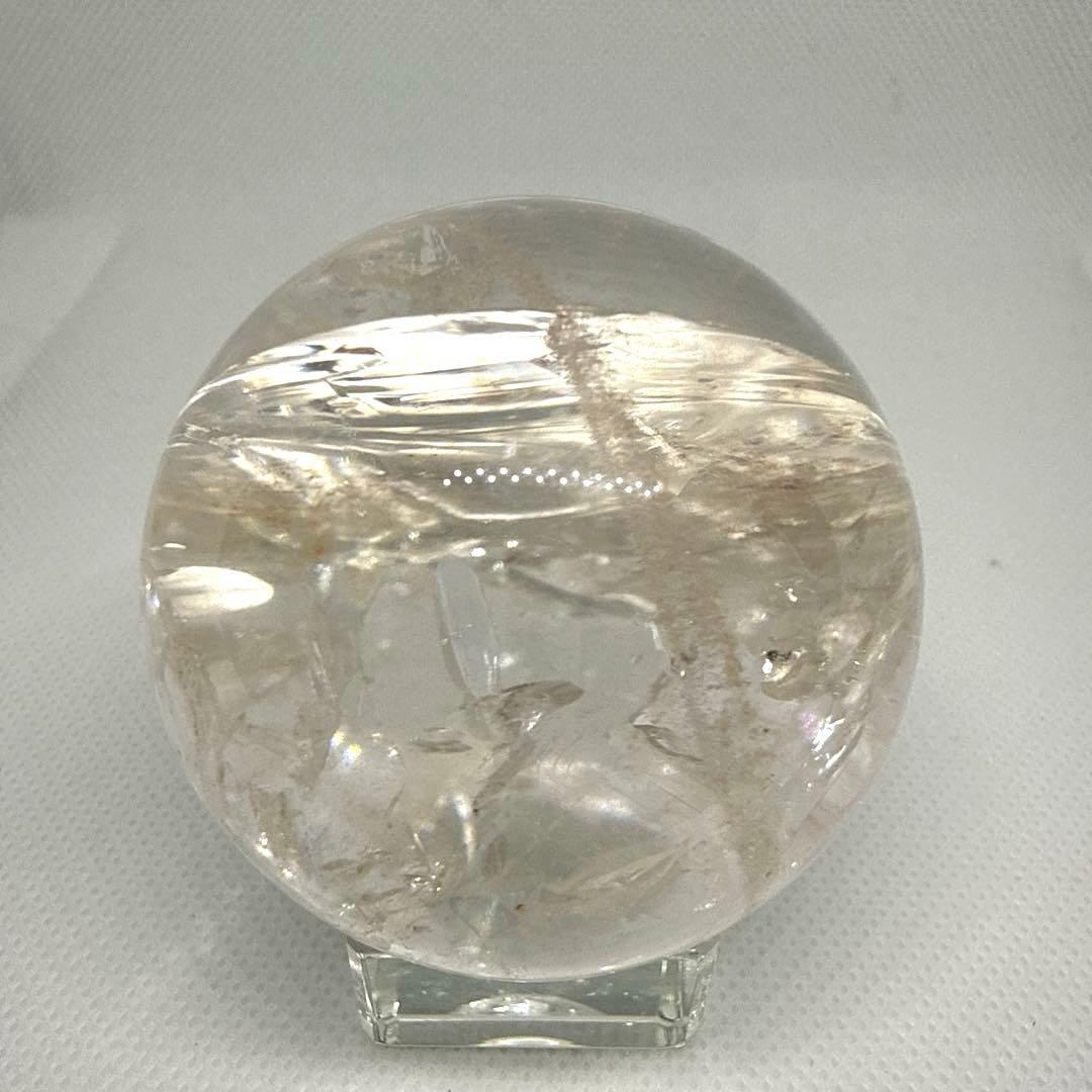 天然石　ピンクアゼツライト　スフィア　【ランダム台座セット】