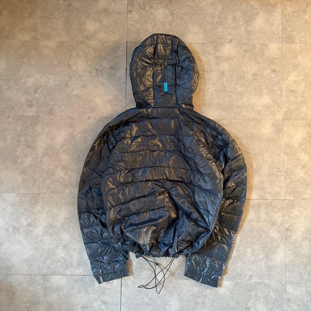 【大人気❗️】テック系！columbia マウンテンパーカー　ダウン　ネイビー　S