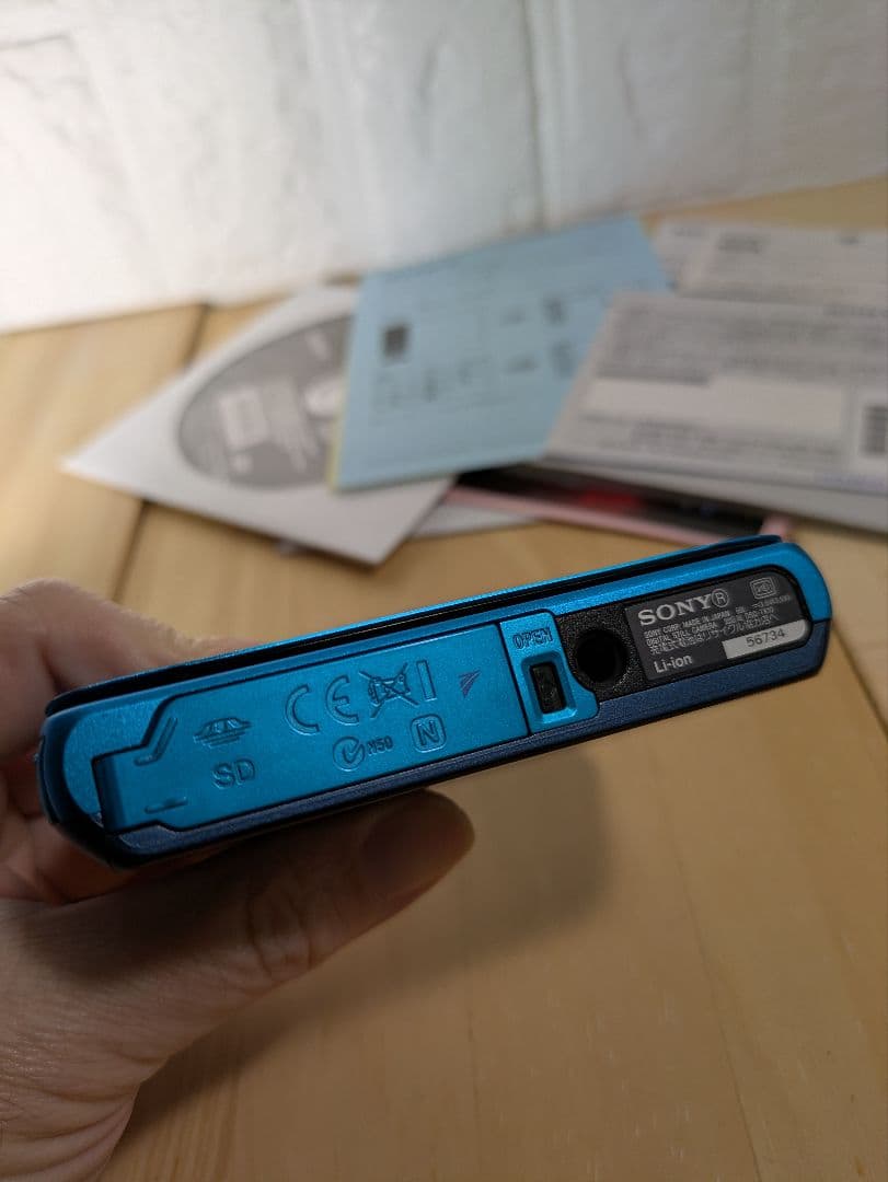 希少色 SONY Cyber-shot DSC-TX10 ブルー 箱あり