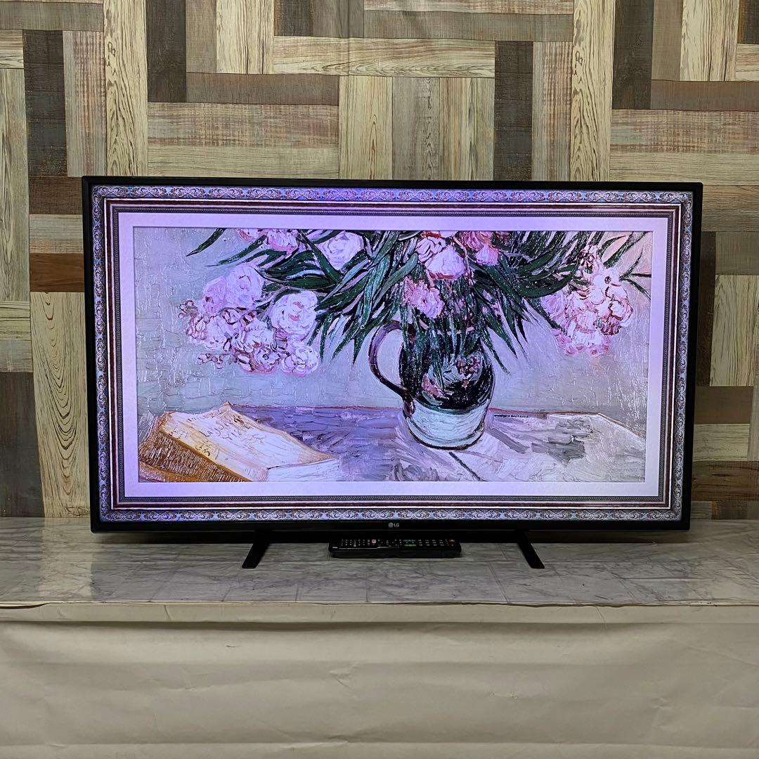 即日受渡❣️全国送料込LG49型4Kチューナー内蔵液晶テレビユーチューブネトフリ可