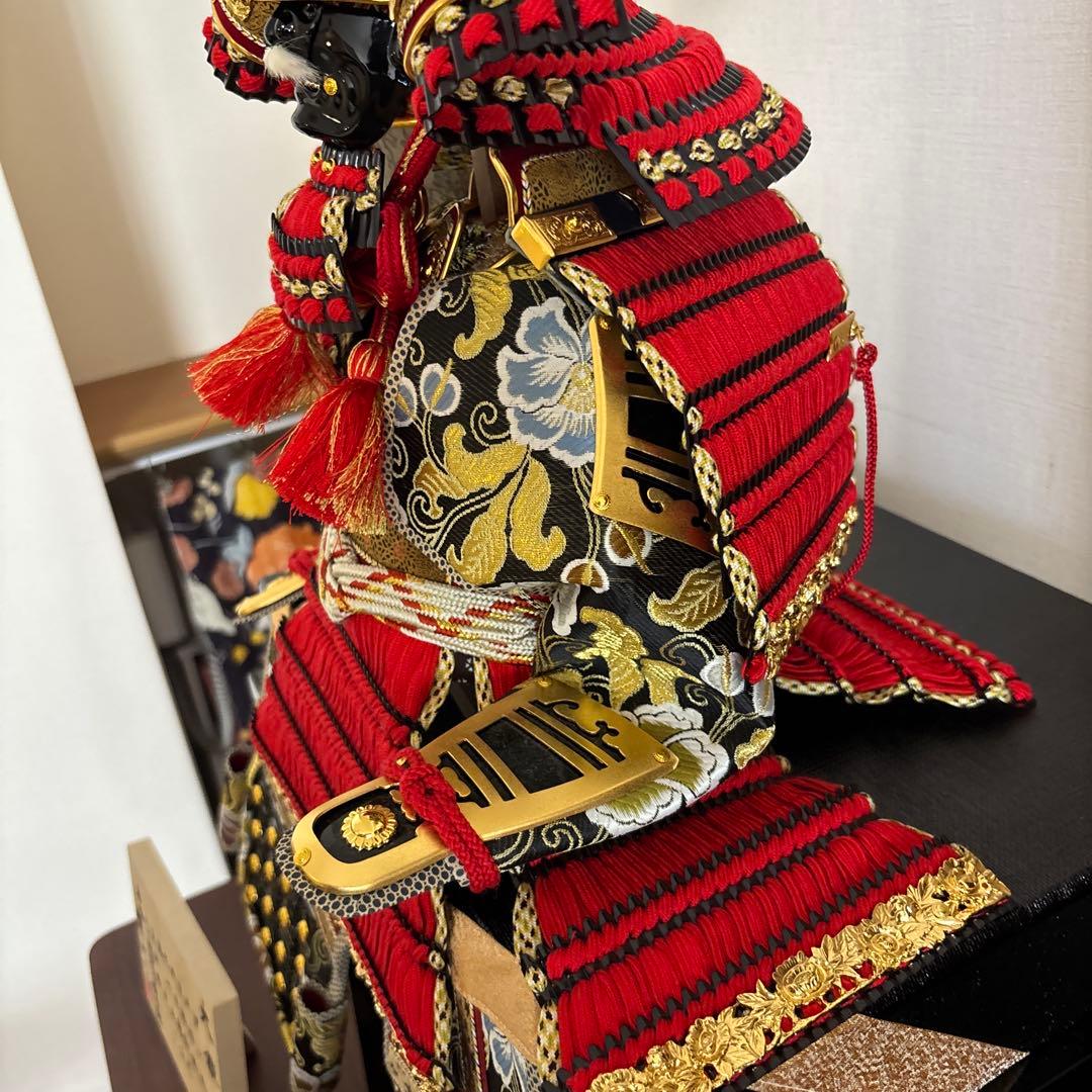 鎧兜　鎧飾り　鎧飾　五月人形　大鎧　平安　翠山作　10号　嵯峨　増村人形店