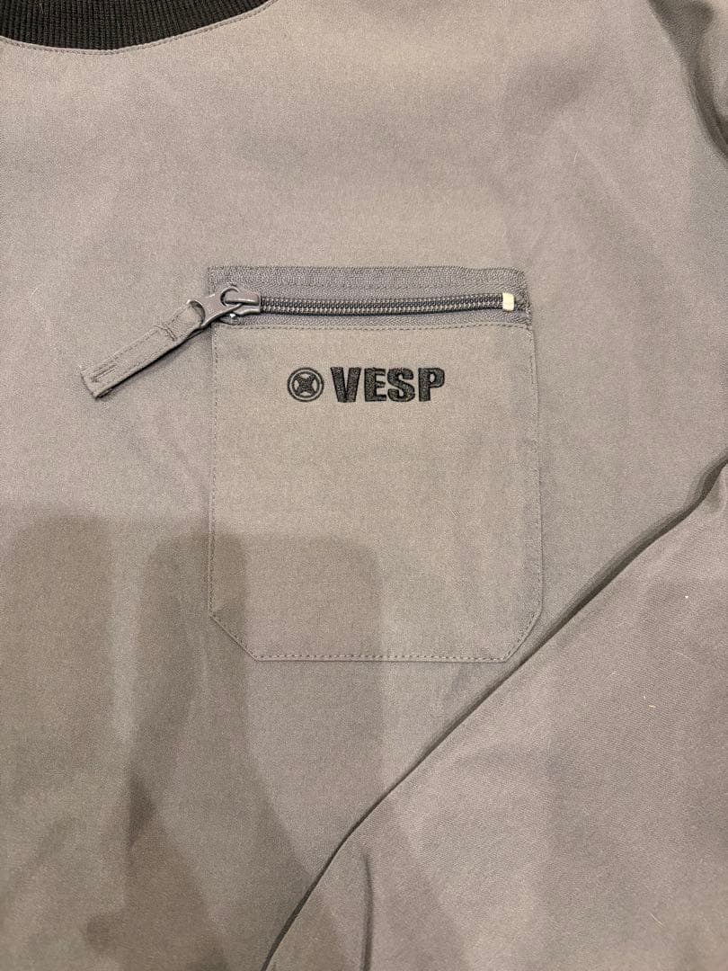 VESP グレー 長袖ウェア スノーボードウェア