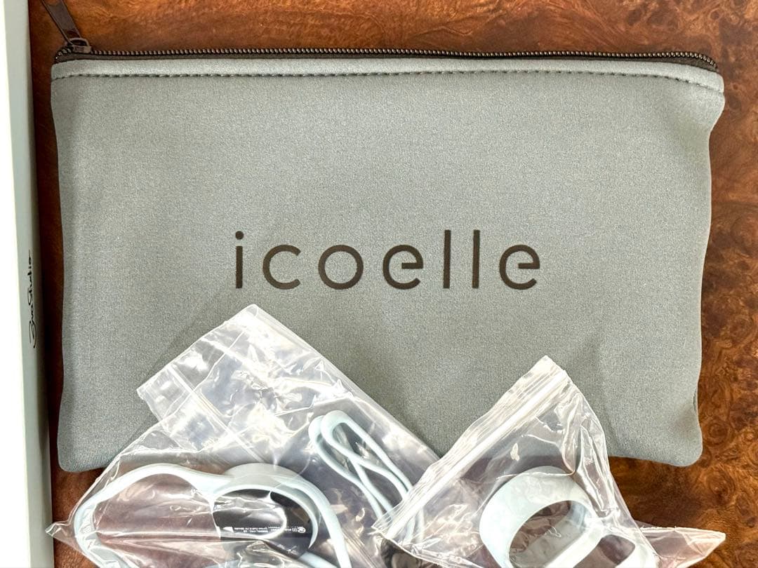 【新品】EMS美顔器 icoelle フェイシャルネックリフト 付属品一式！