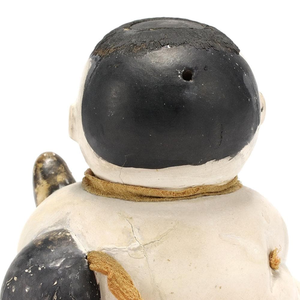 418B 江戸 御所人形 童子 人形 鶴 時代 高さ9㎝