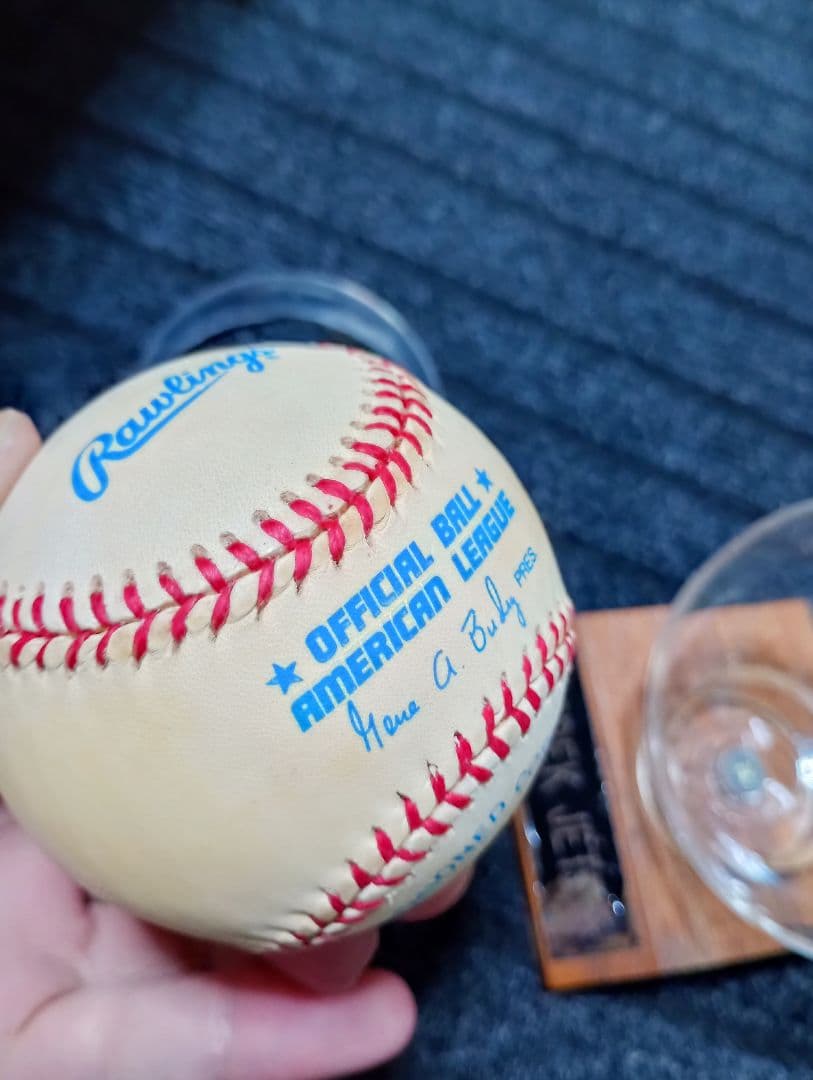 Tomu■初期のデレク・ジーター　直筆サインボール