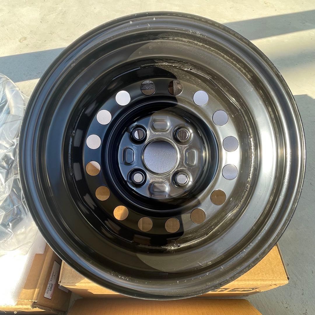 新車外し　ダイハツ純正　アトレー S700系　黒スチールホイール他　送料込み
