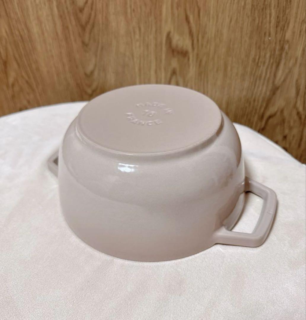 【美品】1〜2人用にぴったり♡煮込み料理が美味しい◎staubワナベMリネン