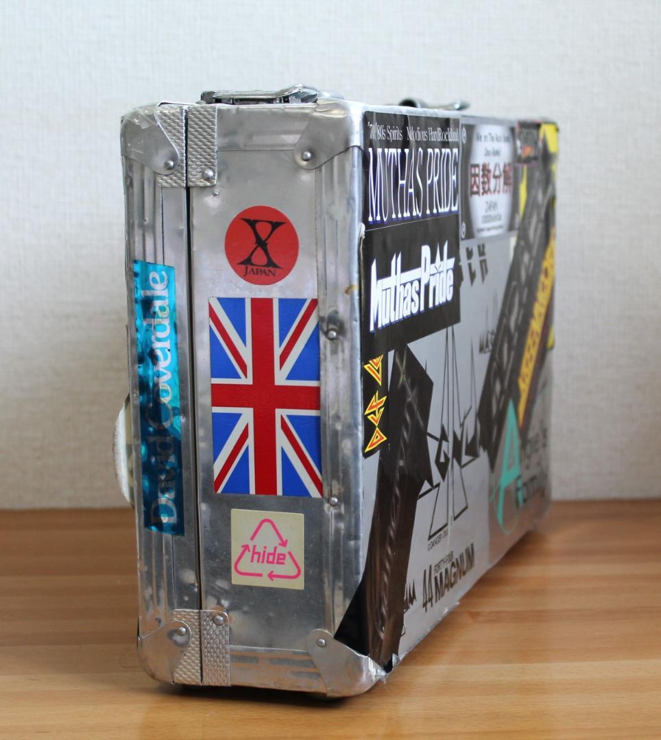 ジュラルミンケース　ロックバンド仕様