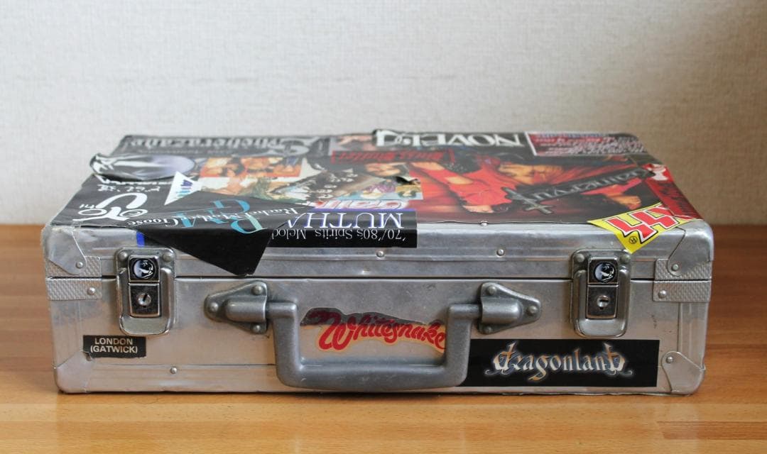 ジュラルミンケース　ロックバンド仕様