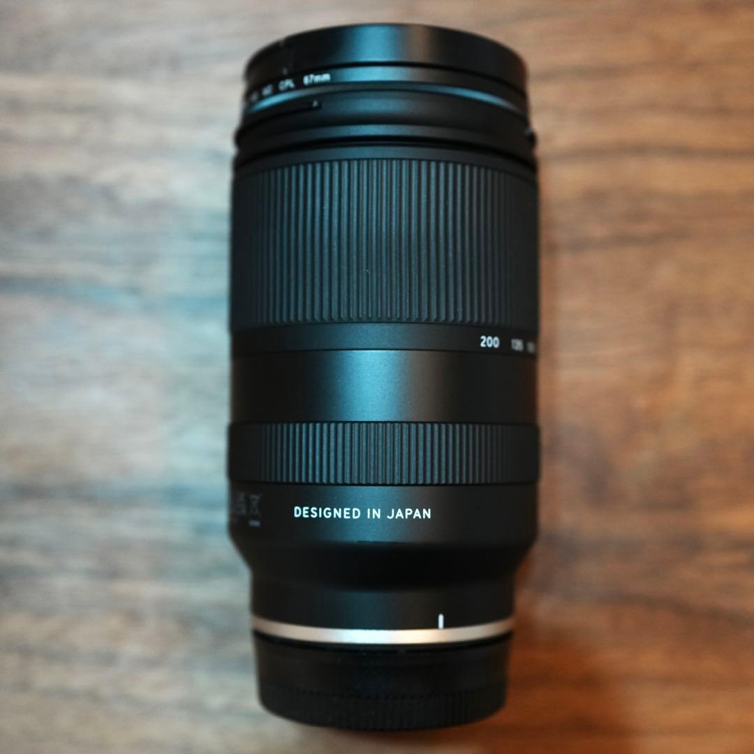 タムロン28-200mm.f2.8-5.6ソニー Eマウント 25年9月新品購入