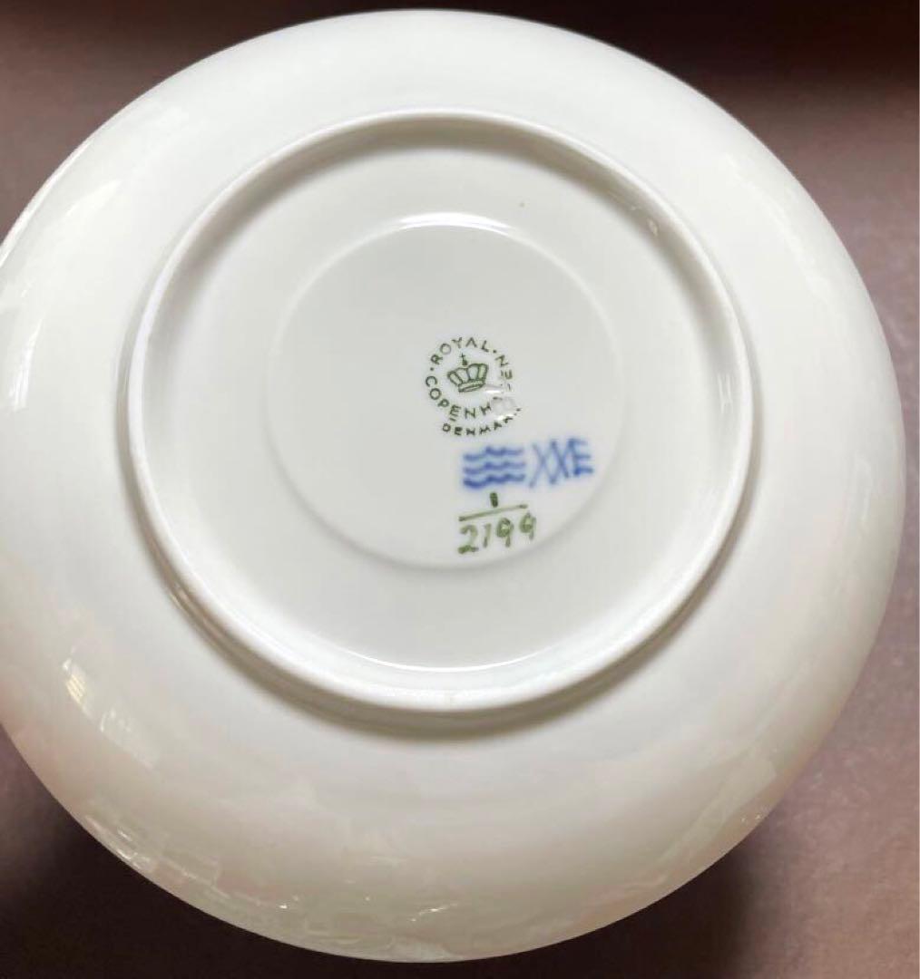 あ*ん様 ロイヤルコペンハーゲンブルーフルーテッドプレインスープカップ＆ソーサー