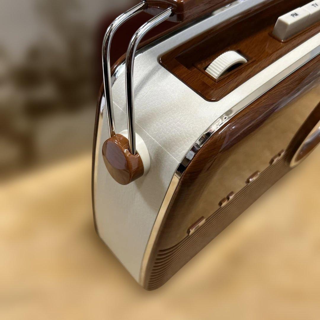 ラジオ BUSH RADIO TR82 昭和レトロ