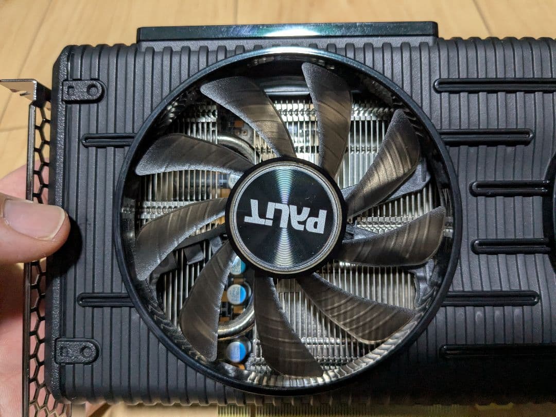 PALIT RTX 3060 12GB GDDR6 デュアルファン　動作確認済み