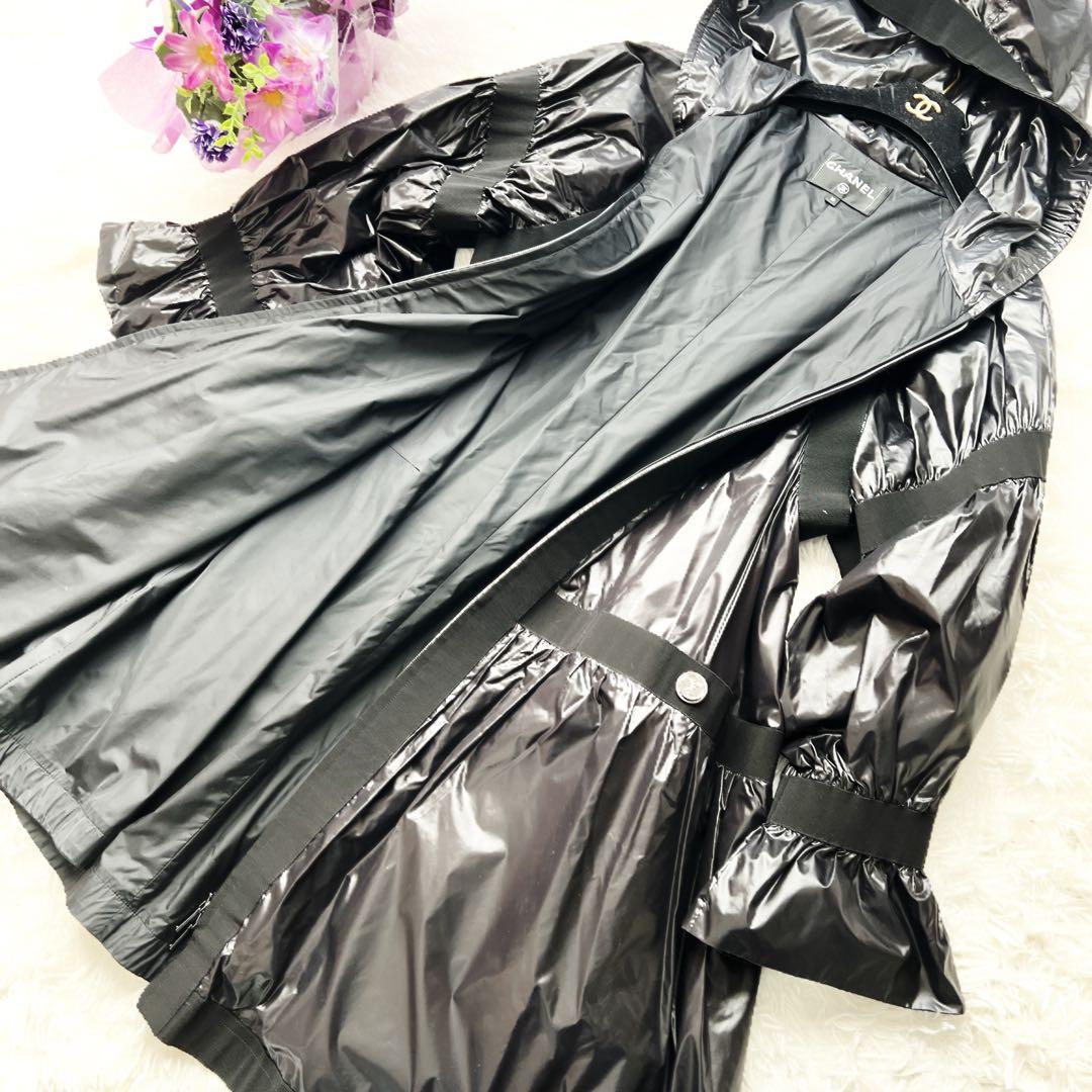 未使用　CHANEL シャネル　ココネージュ　ブルゾン　フリル　刺繍　コート