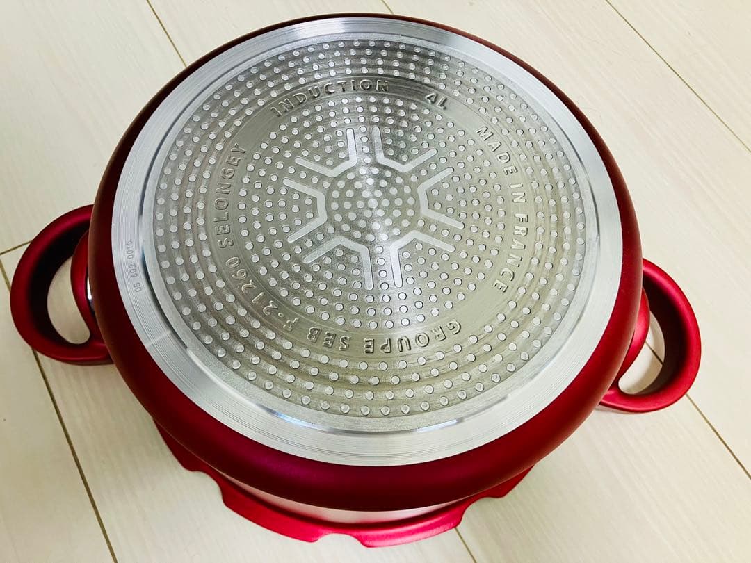 T-fal ティファール　クリプソミニットデュオ　レッド　圧力鍋