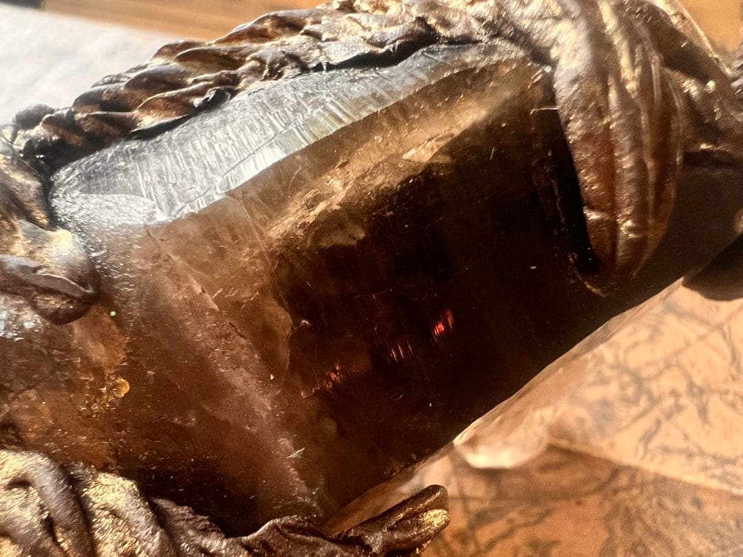 龍神さんのお守り⭐︎国産黒水晶　スモーキークォーツ