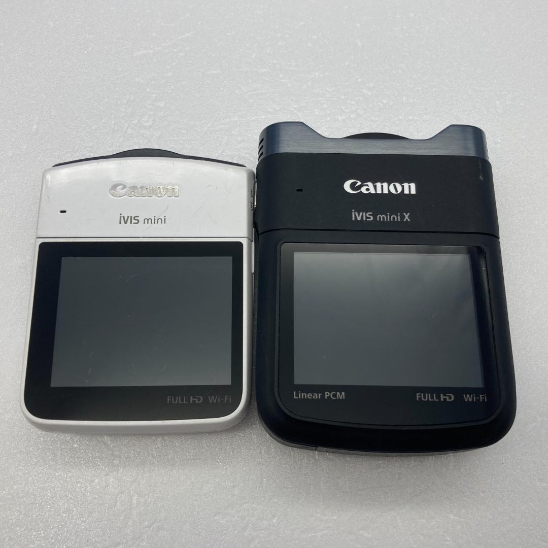 Canon iVIS mini X　と　iVIS mini