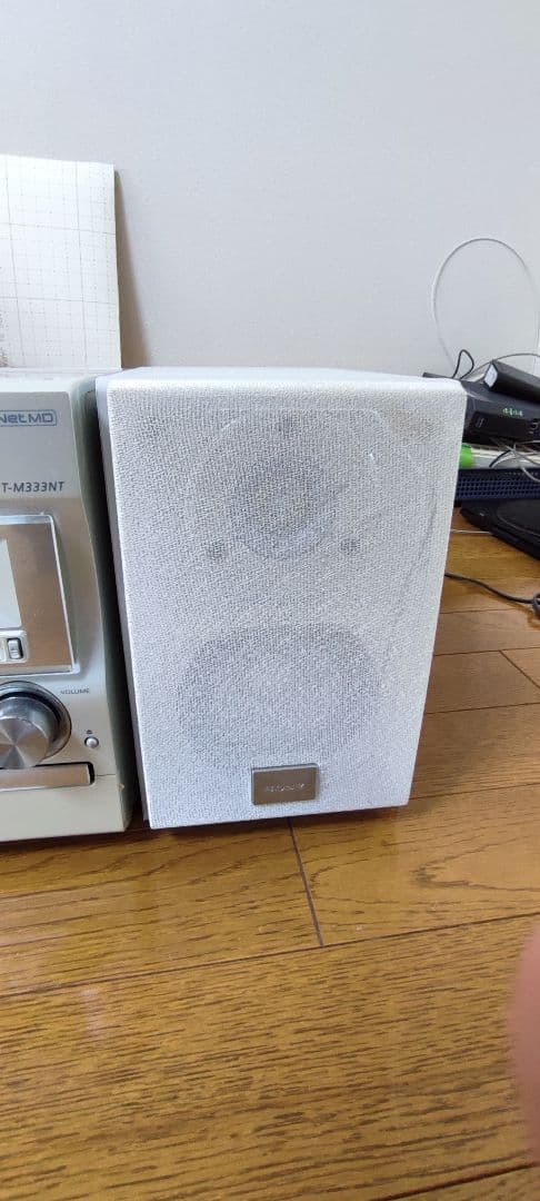 SONY CMT-M333NT　MDコンポ　オーディオ　カセットデッキ　CD