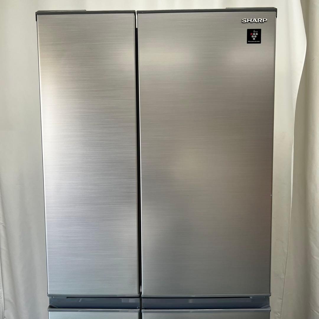 ★133　冷蔵庫　シャープ　500ℓ　大型　シルバー　安い　中古　設置無料