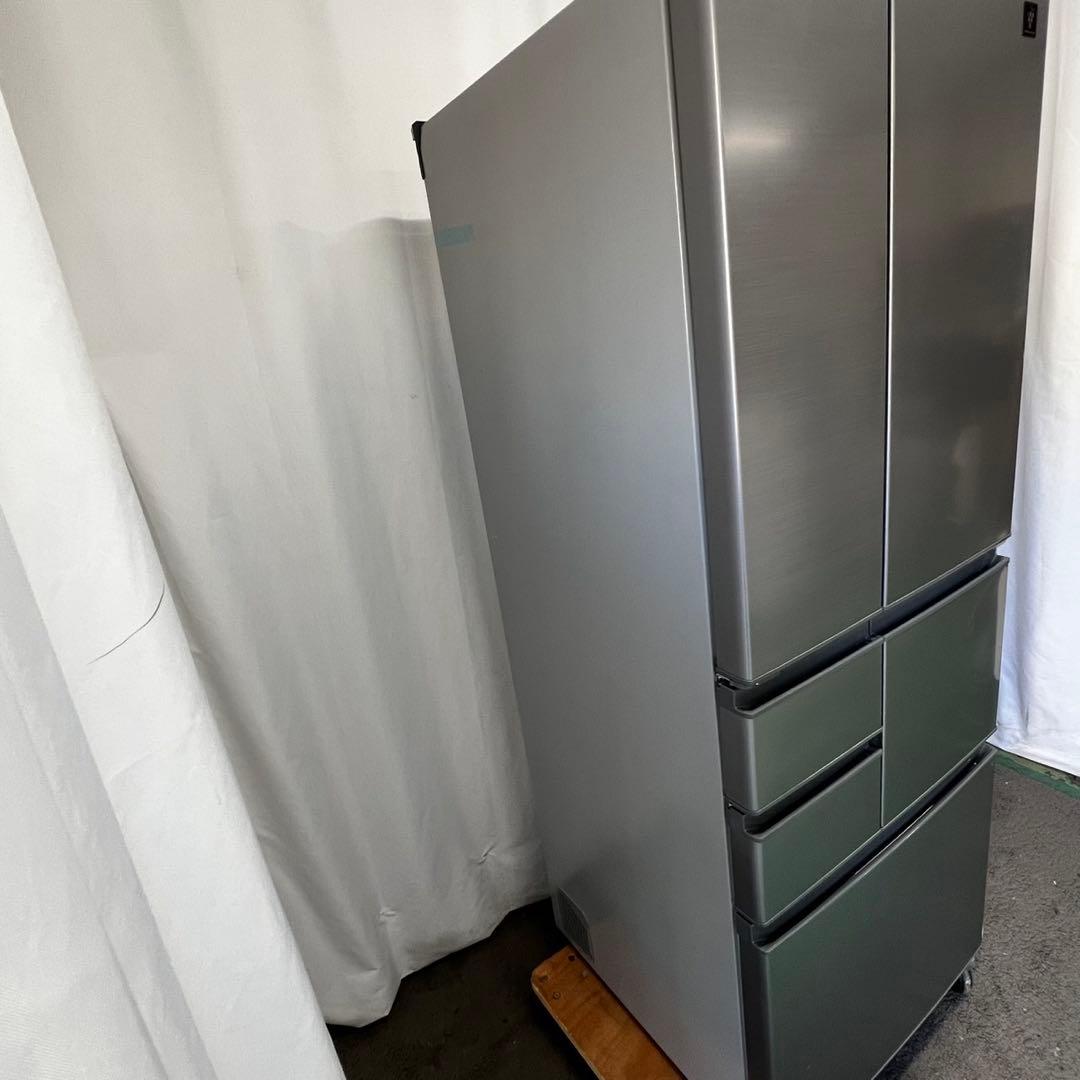 ★133　冷蔵庫　シャープ　500ℓ　大型　シルバー　安い　中古　設置無料