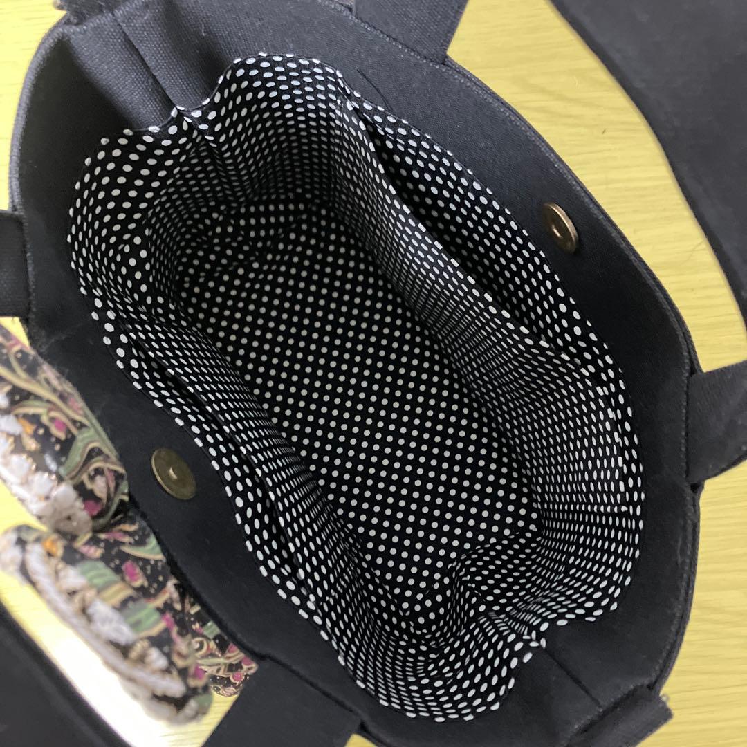 ゆ*ら様 コヤンイサムチョン　リバティ　インド刺繍リボン　帆布　Dカン横33縦2