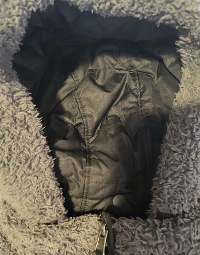 Patagonia フリースダウンジャケット　リバーシブル　ボア　フード着脱　S