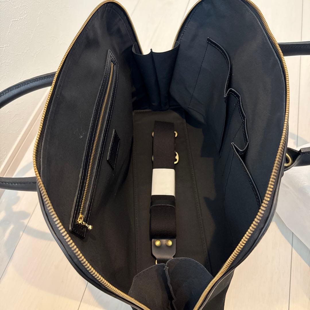 SLOW　TRADITIONAL コットンサージ/ラウンドブリーフケース