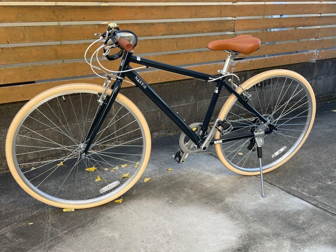 *=͟͟͞͞(˙ᗜ˙ )サッと乗られる！ ノルウェー クロスバイク