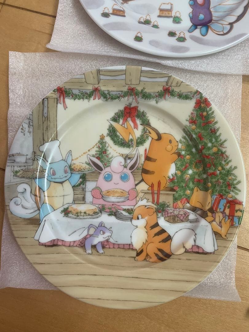 1998 クリスマスプレート　希少　ポケモンセンター