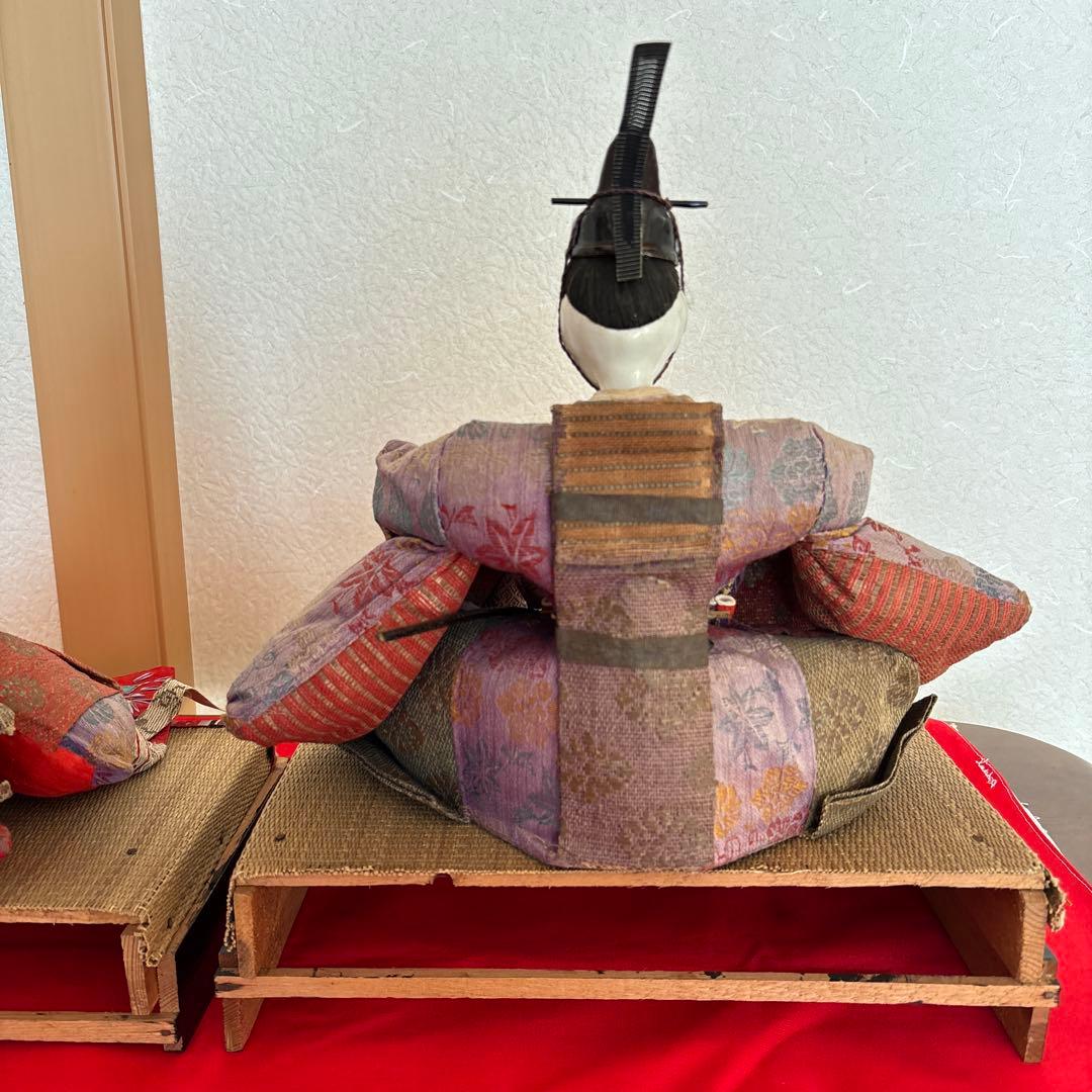 大正 昭和初期 雛人形 アンティーク 骨董 レトロ 戦前 ひな人形