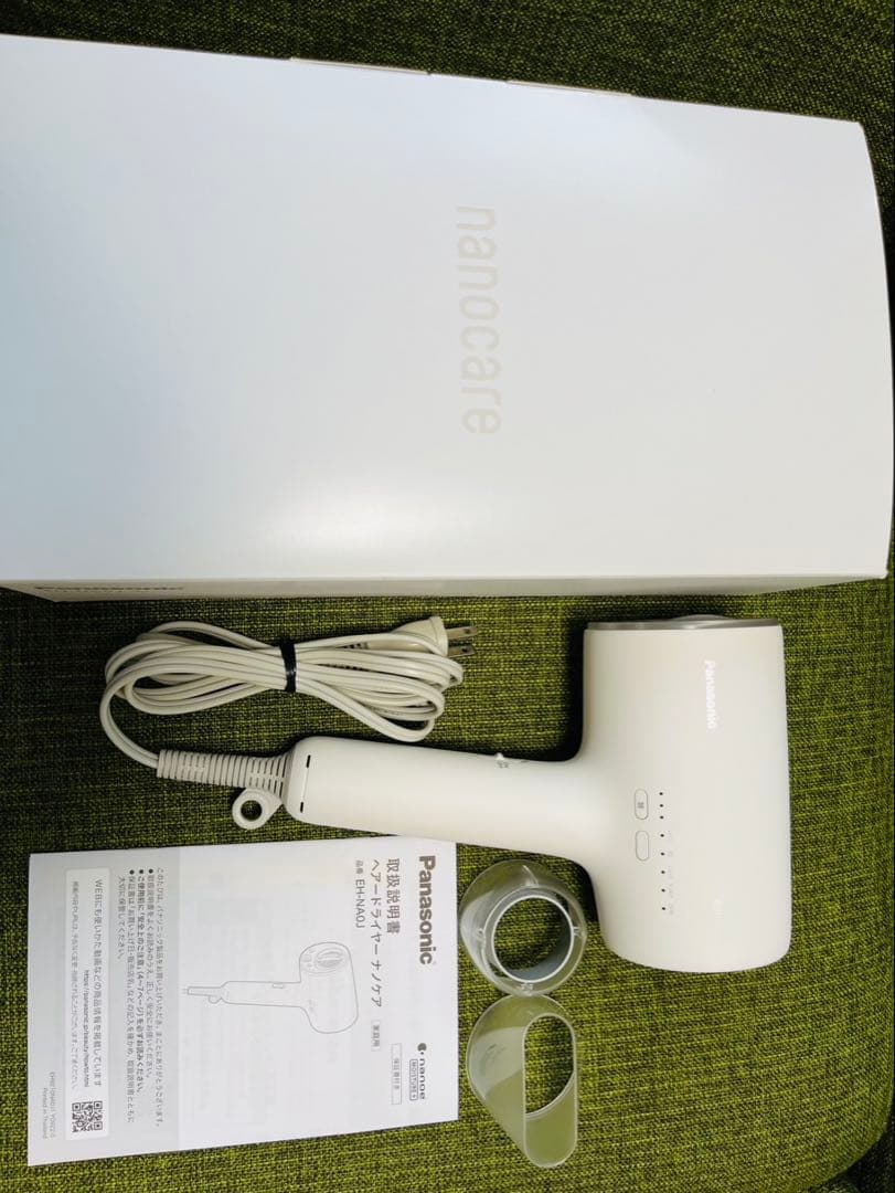 パナソニック ヘアドライヤー ナノケア EH-NA0J-W（ウォームホワイト）