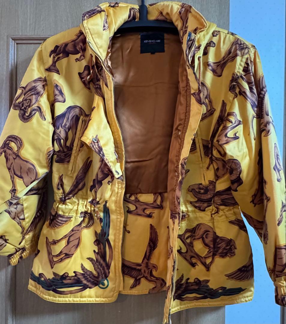 ⭐︎希少　KENSHO ABE スキーウェア　動物プリントジャケット&パンツ