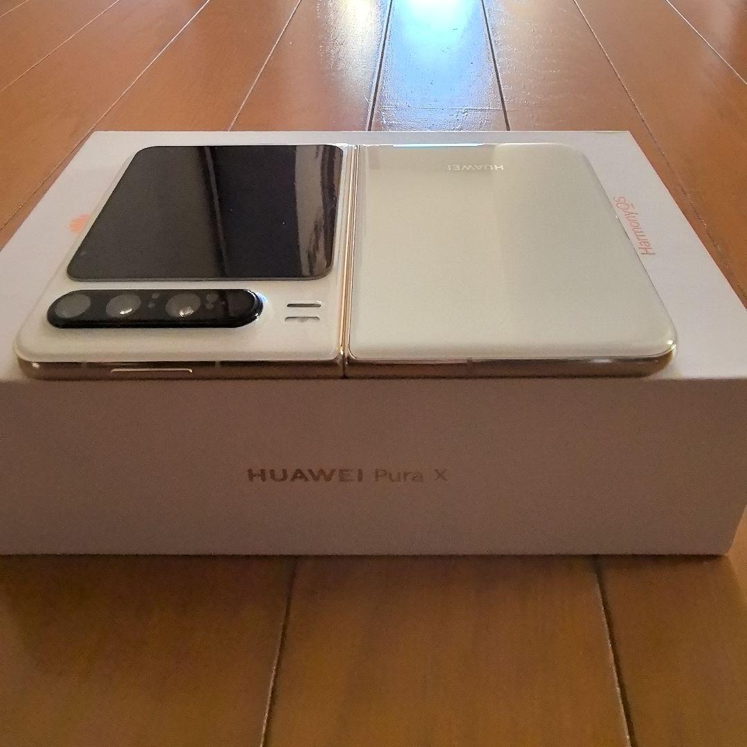 HUAWEI Pura X ホワイト（12GBメモリ 512GBストレージ）