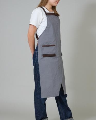 【美容師・理容師御用達】aruci×PREPPY/KONBU®︎ ハカマエプロン