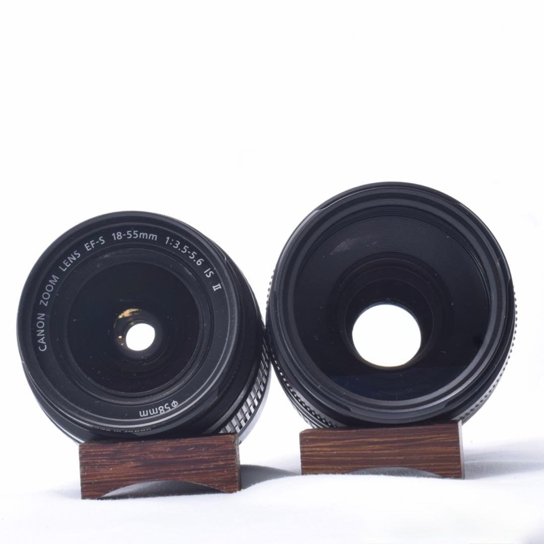 ☘️近〜遠距離対応☘️Canon Kiss X7i Wレンズセット✨