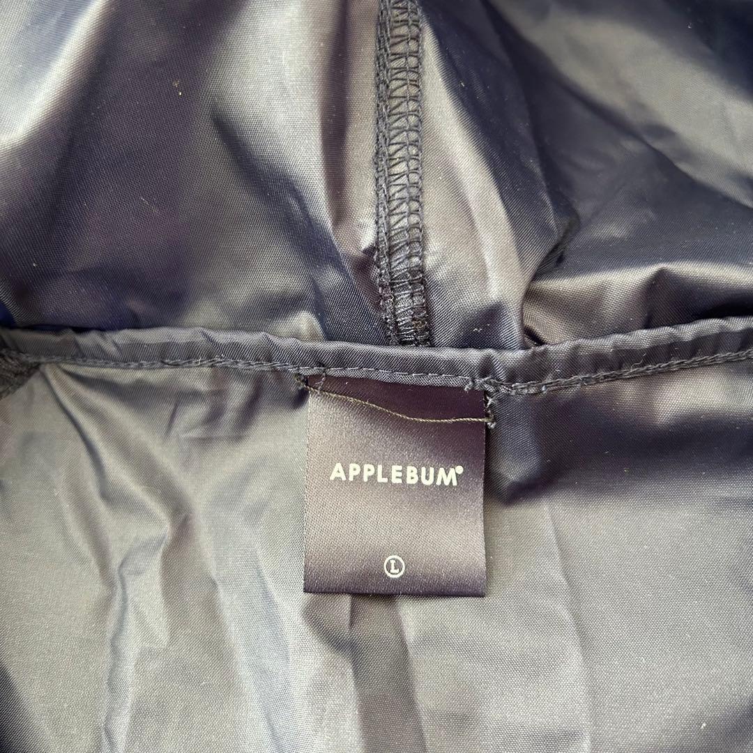 【美品】APPLEBUM アノラック パーカー ナイロンジャケット 紺 L