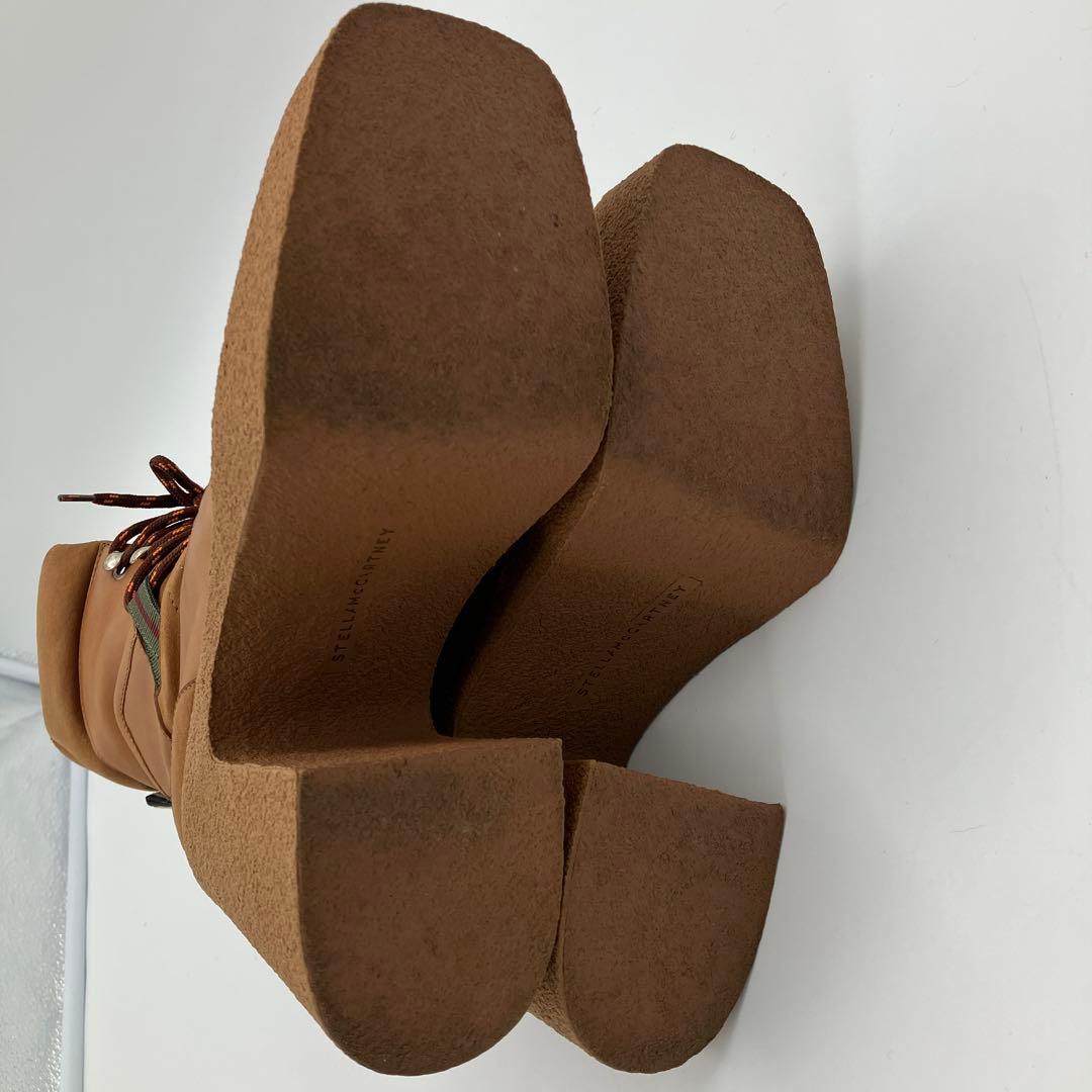 【美品】ステラマッカートニー レースアップ トレッキング ブーツ 38