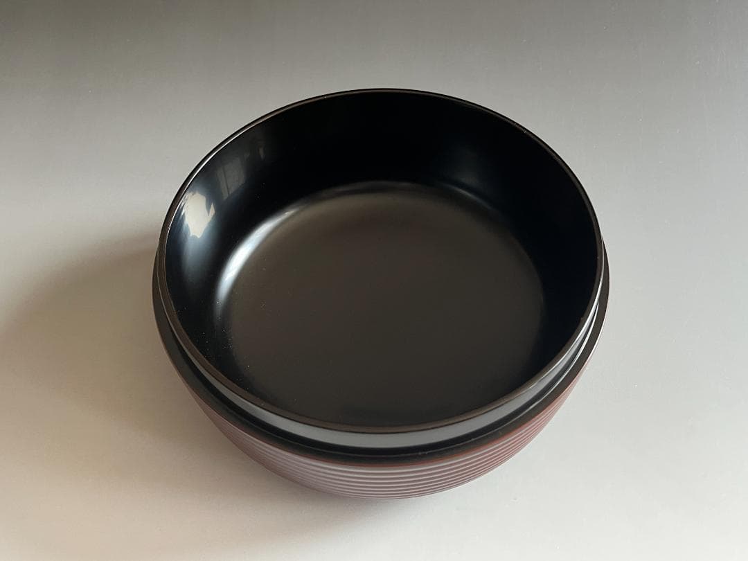 川端近左　熊笹蒔絵　溜ロクロ目食籠　即中斎書付　茶道具　表千家