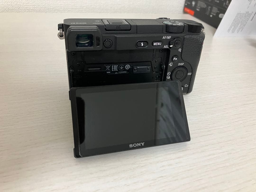 値下げ！Sony α6400 ダブルズームキット　箱付き