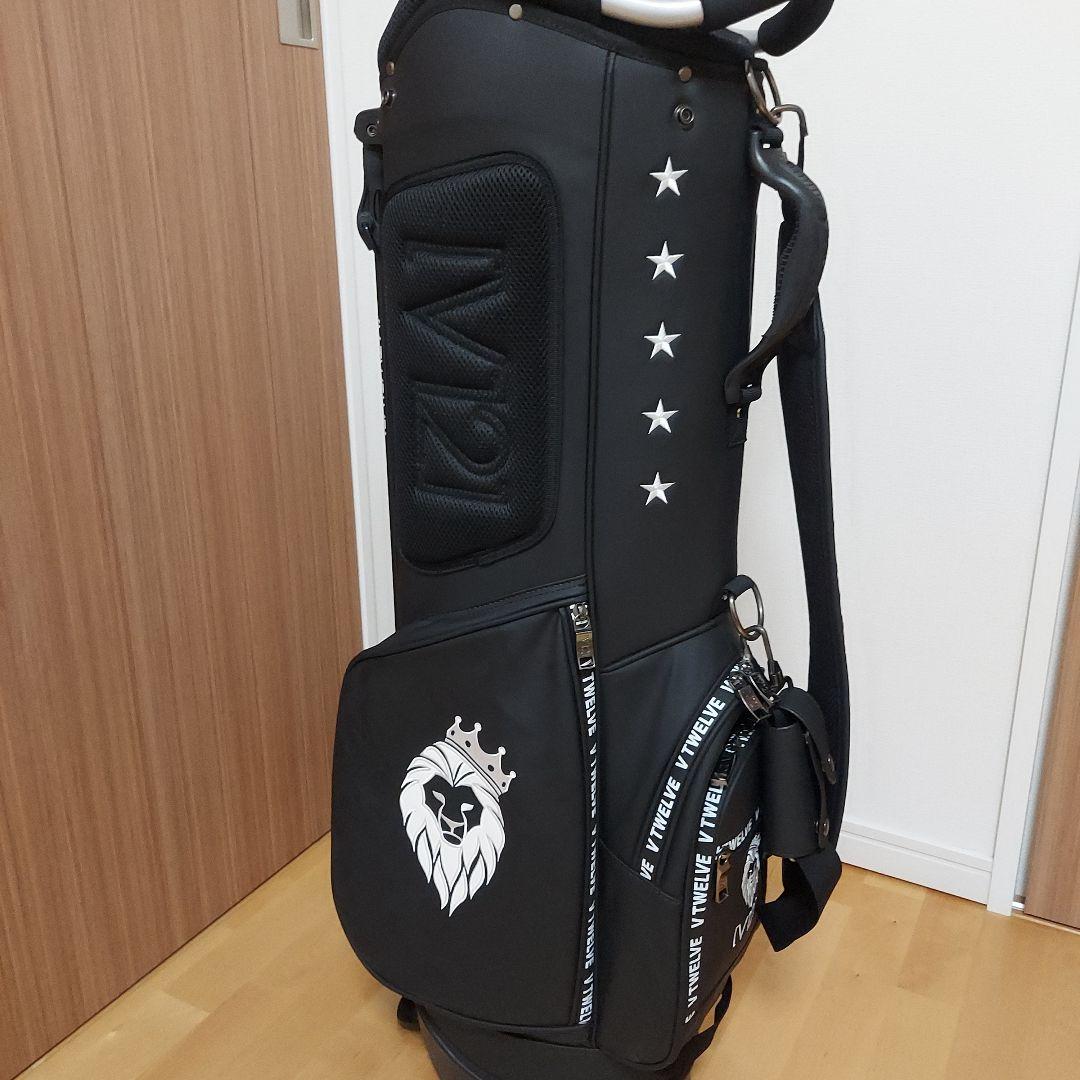 【週末特価・美品】V12(ヴィトゥエルヴ)　スタンドキャディバッグ