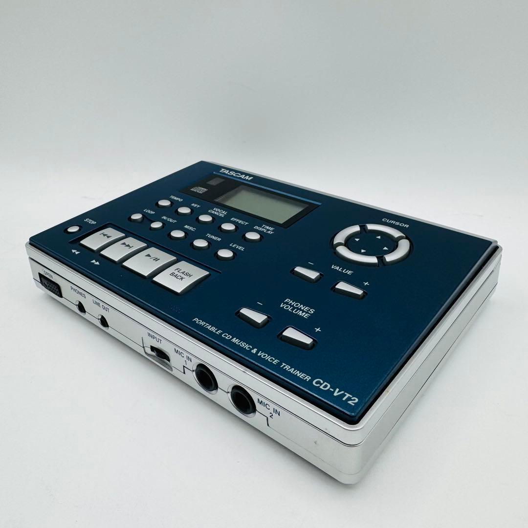 【アダプタ付き】TASCAM CD-VT2 タスカム CDボーカルトレーナー